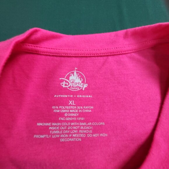 Disney Meet Me On Main Street USA short-sleeve t-shirt woman's cut size XL EUC - Picture 6 of 9